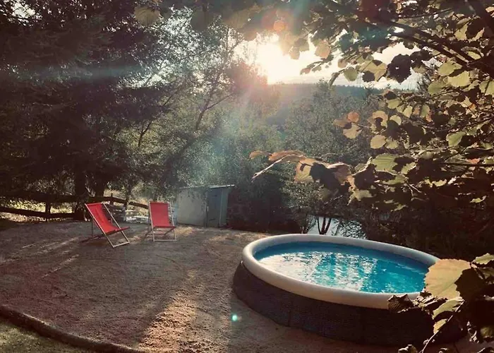 度假居 Idyllisches Am Wald Mohrenbach